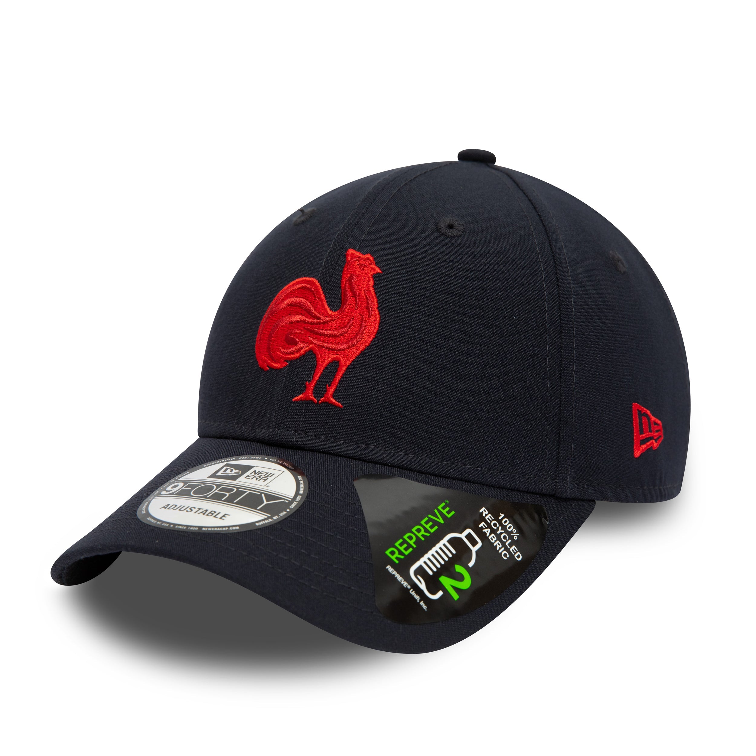 French Rugby Union Team Color Repreve 9Forty Cap Adults - Navy