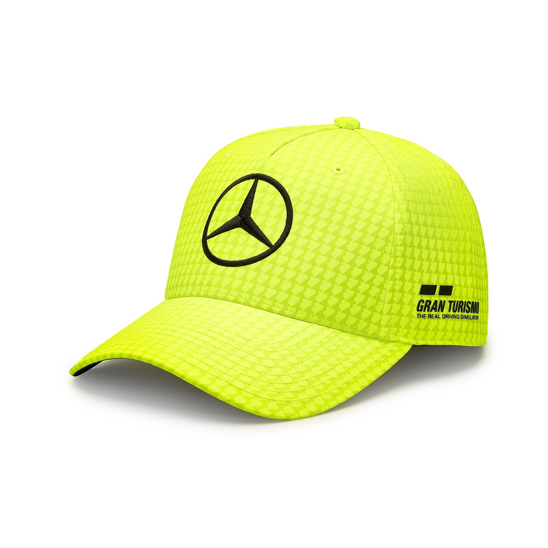 Mercedes AMG Petronas F1 2023 Team Lewis Hamilton Cap Kids - Neon Yellow