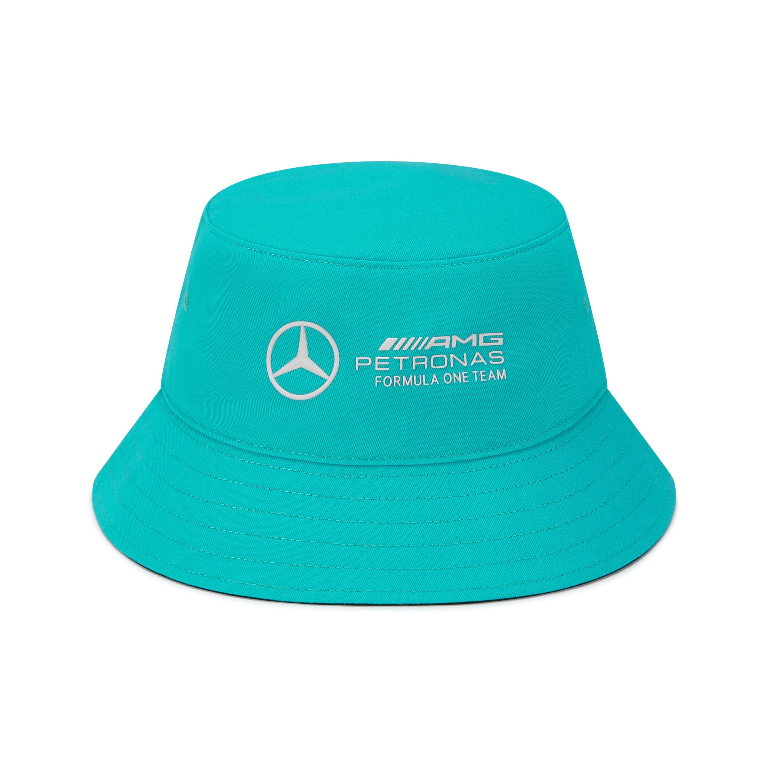 Mercedes AMG Petronas F1 Bucket Hat Unisex - Turquoise