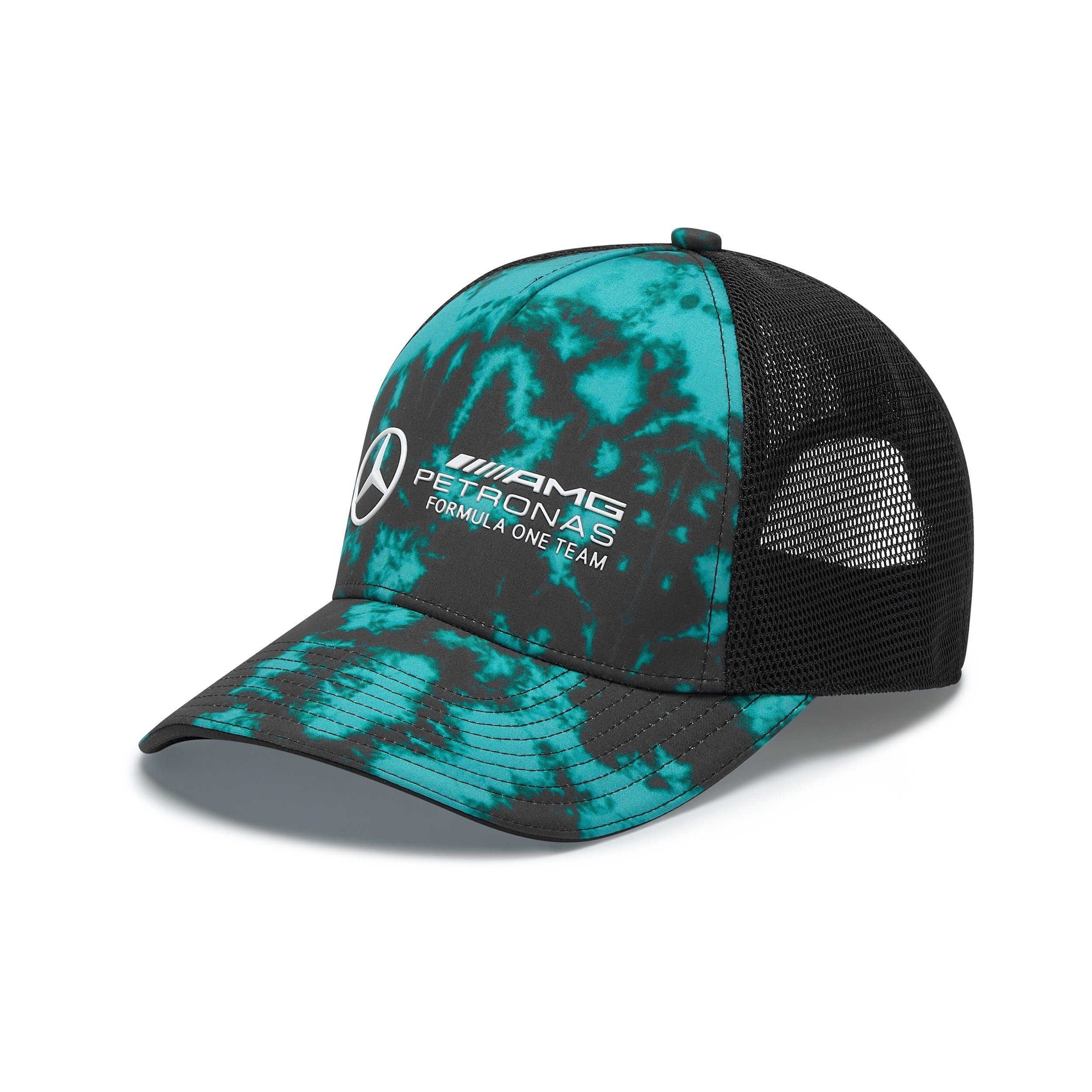 Mercedes AMG Petronas F1 Tie Dye Cap Unisex - Multicolor