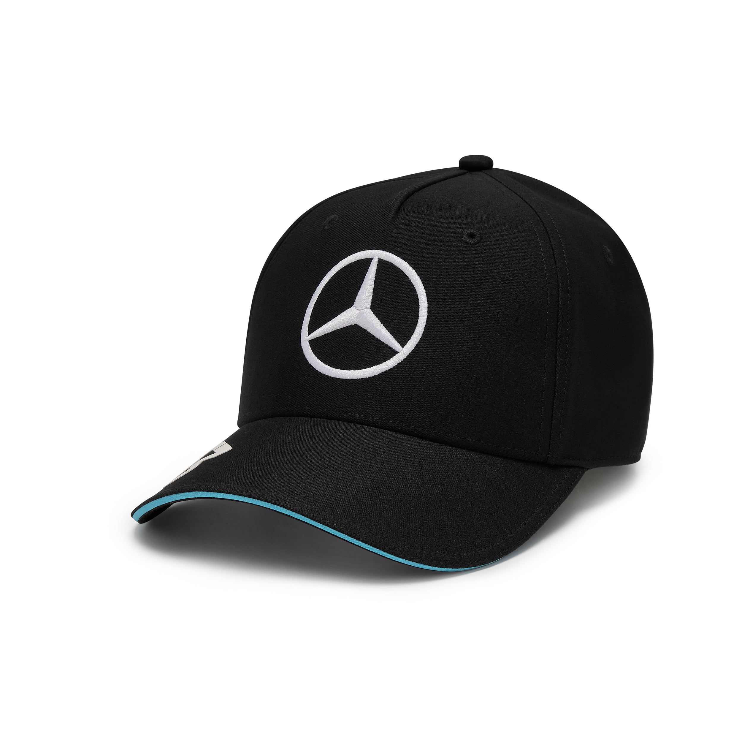 Mercedes AMG Petronas F1 Team 2024 George Russell Kids Cap - Black