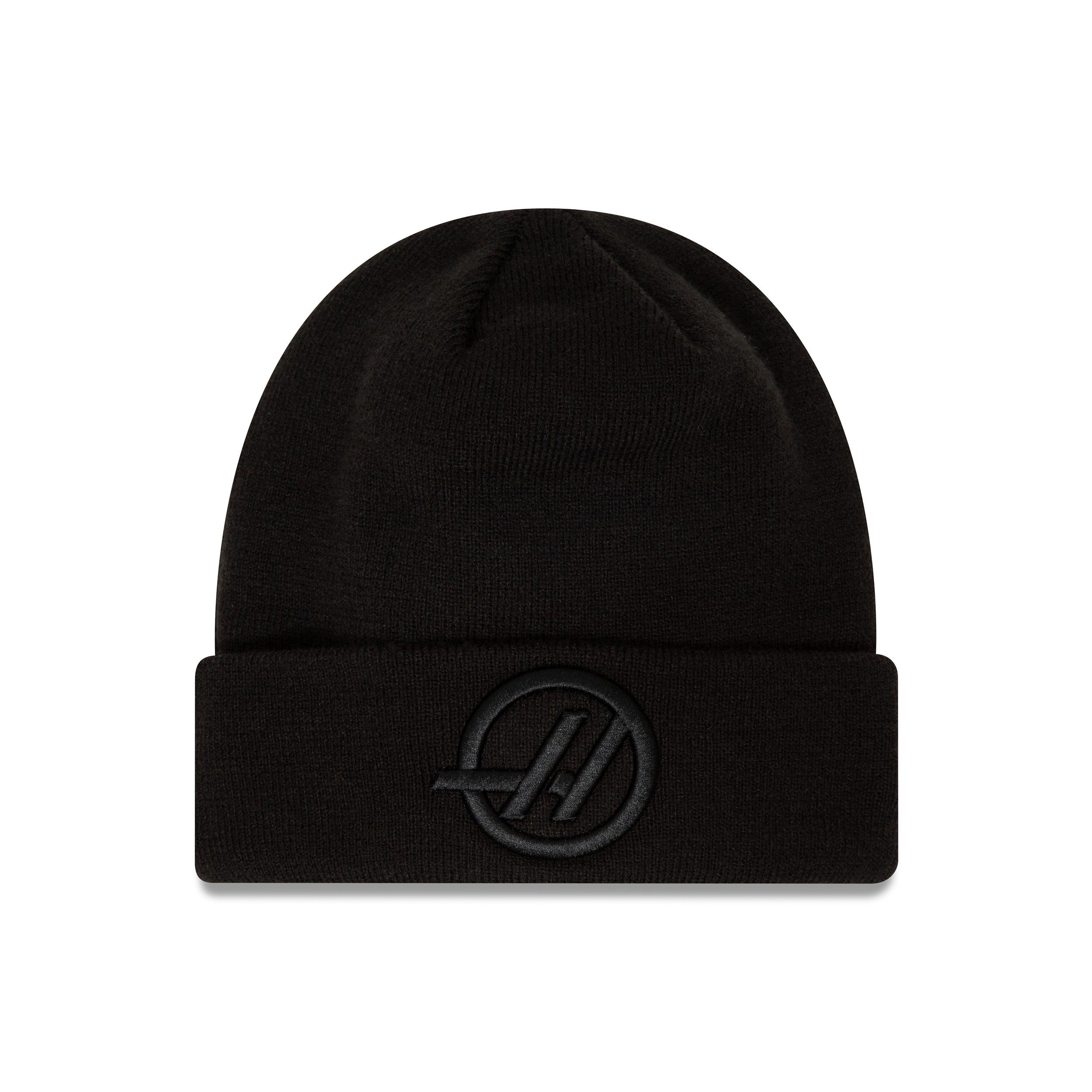 Haas F1 Essential Cuff Beanie Adults - Black