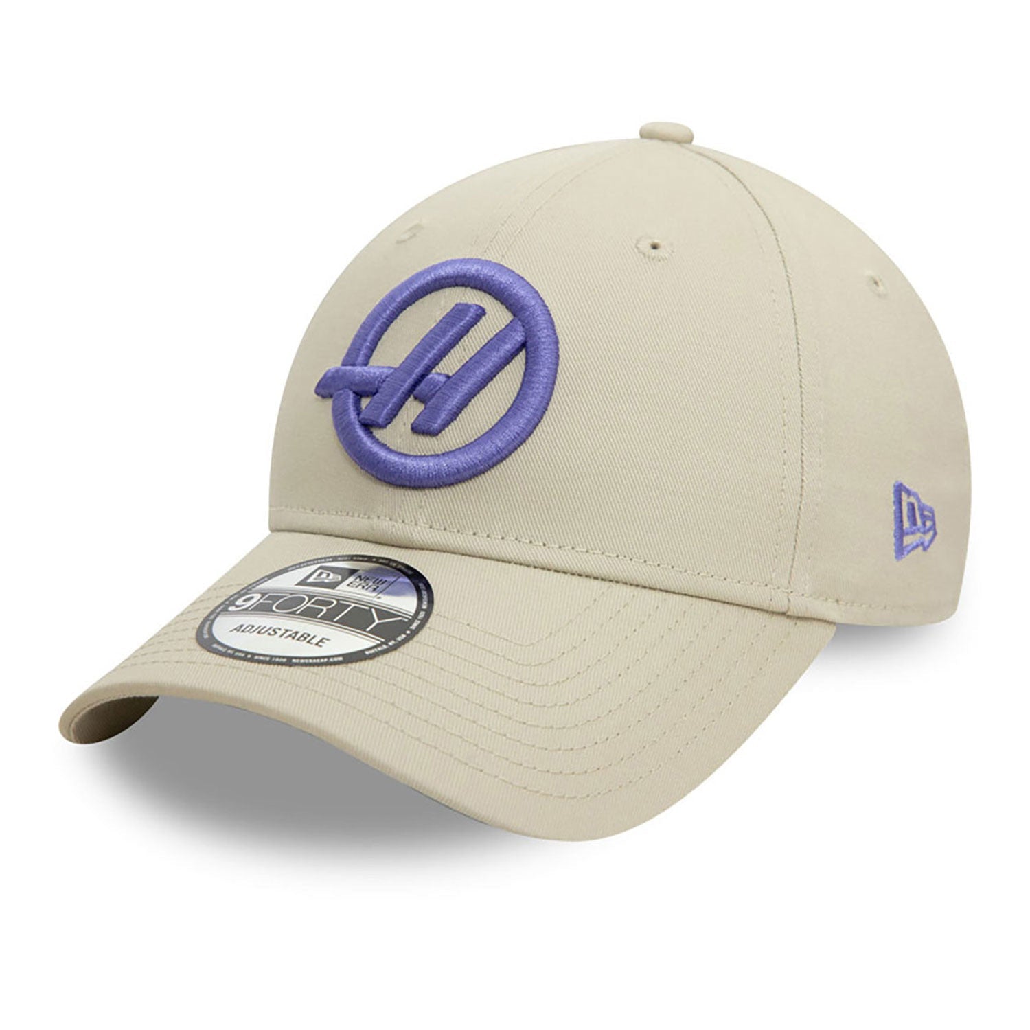 Haas F1 Season 9Forty Cap Adults - Stone