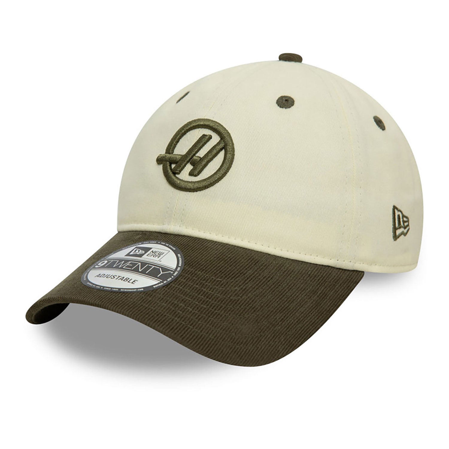 Haas F1 Season 9Twenty Cap Adults - Off White/New Olive