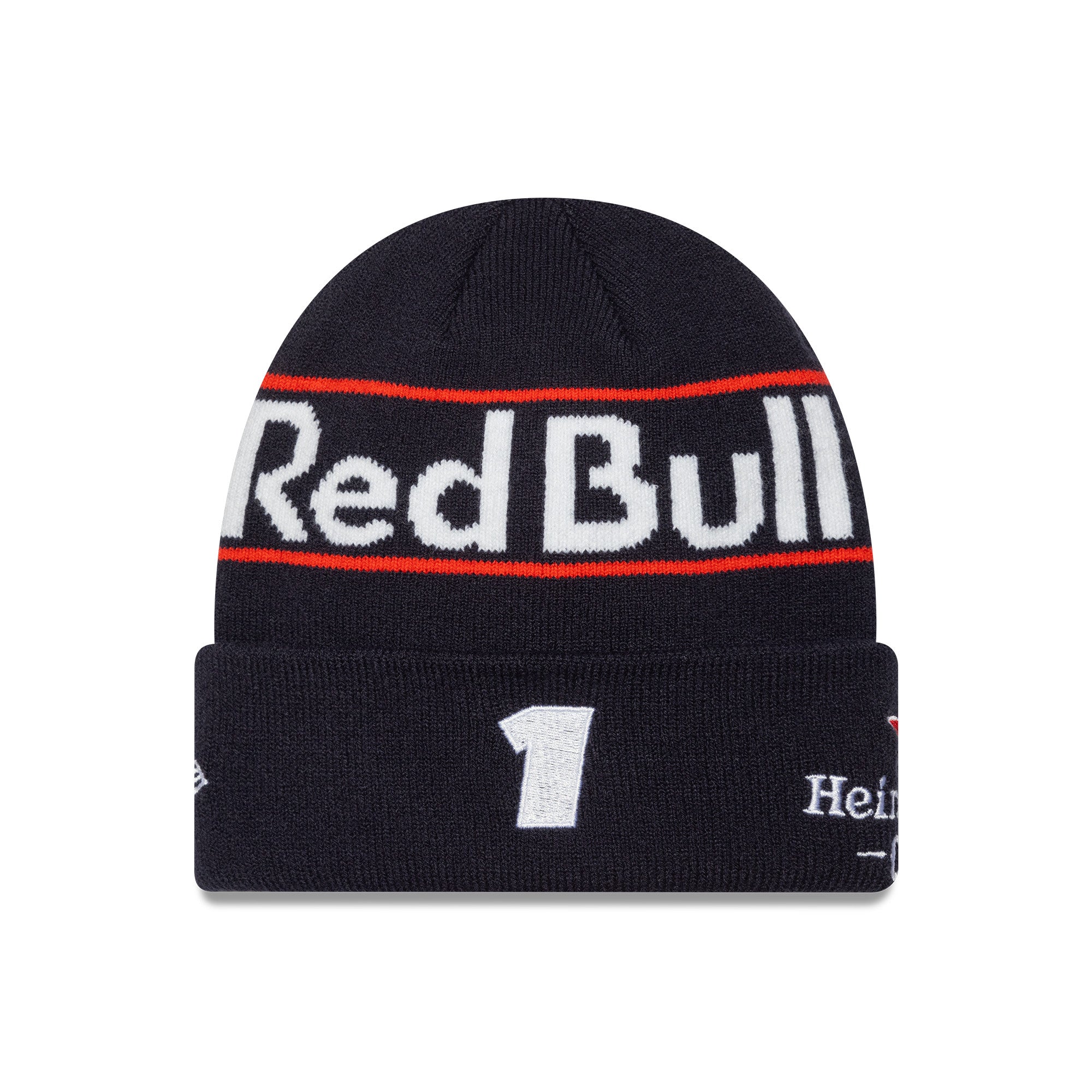 Red Bull Racing F1 Team 2025 Austin Max Verstappen Infant Beanie - Night Sky/White